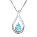 10kt White Gold Women's Emerald Solitaire Stackable Ring-Gold & Diamond Pendants & Necklaces-JadeMoghul Inc.