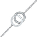 10kt White Gold Women's Emerald Solitaire Stackable Ring-Sterling Silver G&D-JadeMoghul Inc.