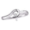 10kt White Gold Women's Round Diamond Solitaire Promise Bridal Ring 1/20 Cttw - FREE Shipping (US/CAN)-Gold & Diamond Promise Rings-5-JadeMoghul Inc.