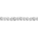 10kt White Gold Women's Round Diamond Tennis Bracelet 1-2 Cttw - FREE Shipping (US/CAN)-Gold & Diamond Bracelets-JadeMoghul Inc.