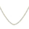 10kt Yellow Gold Men's Solitaire Linked 24" Necklace-Gold & Diamond Men Charms & Pendants-JadeMoghul Inc.