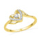 10kt Yellow Gold Women's Round Diamond Heart Love Promise Bridal Ring 1/12 Cttw - FREE Shipping (US/CAN)-Gold & Diamond Promise Rings-7-JadeMoghul Inc.
