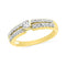 10kt Yellow Gold Womens Round Diamond Solitaire Bridal Wedding Engagement Ring 1-4 Cttw-Gold & Diamond Engagement & Anniversary Rings-JadeMoghul Inc.