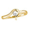 10kt Yellow Gold Women's Round Diamond Solitaire Promise Bridal Ring 1/20 Cttw - FREE Shipping (US/CAN)-Gold & Diamond Promise Rings-5-JadeMoghul Inc.