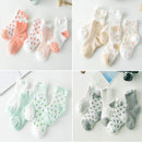 10PCS=5PAIRLS cute baby socks baby clothing New baby boy girls S2W-E39R-f-Newborn-JadeMoghul Inc.
