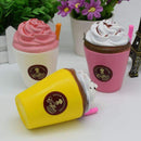 11CM Ice Cream Coffee Cup Squishy Toys Slow Rising Cute Kid Toy Scented Soft Squeeze Gift Pretend Play Props WJ541 P15-White-JadeMoghul Inc.