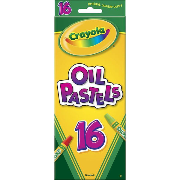 (12 BX)CRAYOLA OIL PASTELS 16 COLOR-Arts & Crafts-JadeMoghul Inc.