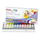 12 COLOR PENTEL ARTS WATERCOLOR SET-Supplies-JadeMoghul Inc.