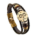12 Constellations Zodiac Sign Leather Bracelet-2-JadeMoghul Inc.