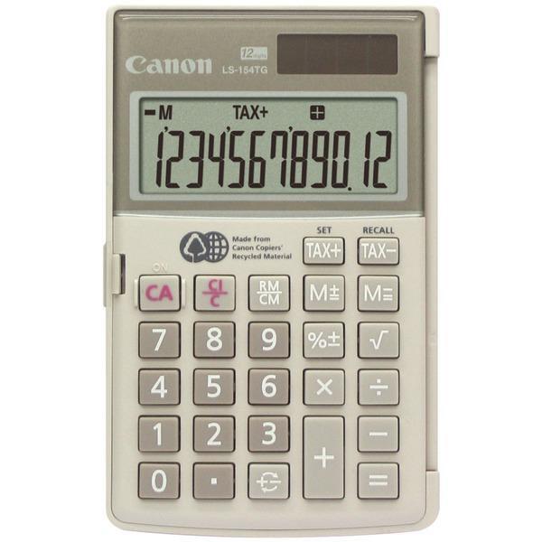 12-Digit Handheld Calculator-Calculators, Label Printers & Accessories-JadeMoghul Inc.