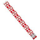 (12 DZ) HEARTS O GLITTER PENCILS-Supplies-JadeMoghul Inc.