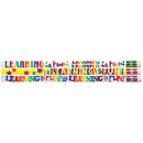 (12 DZ)LEARNING IS FUN MOTIVATIONAL-Supplies-JadeMoghul Inc.