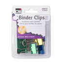 (12 PK) BINDER CLIPS ASST SIZE&CLR-Supplies-JadeMoghul Inc.