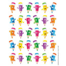 (12 PK) PENCIL SMILEY FACES THEME-Learning Materials-JadeMoghul Inc.