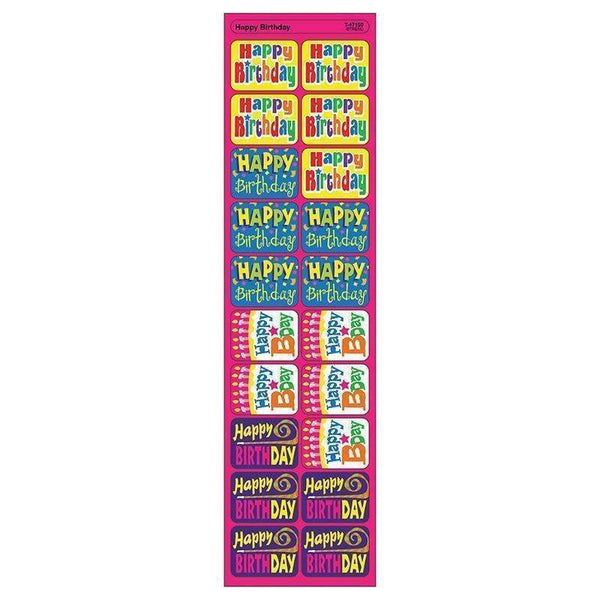 (12 PK) APPLAUSE STICKERS HAPPY-Learning Materials-JadeMoghul Inc.