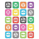 (12 Pk) Chevron Stickers-Learning Materials-JadeMoghul Inc.
