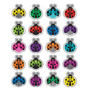 (12 Pk) Colorful Ladybugs Stickers-Learning Materials-JadeMoghul Inc.
