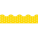 (12 PK) POLKA DOTS YELLOW TERRIFIC-Learning Materials-JadeMoghul Inc.