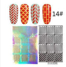 12 Tips/Sheet DIY Fashion Women Nail Vinyls Nail Art Manicure Stencil Stickers Stamp Template Decals Tool Nice-1-JadeMoghul Inc.
