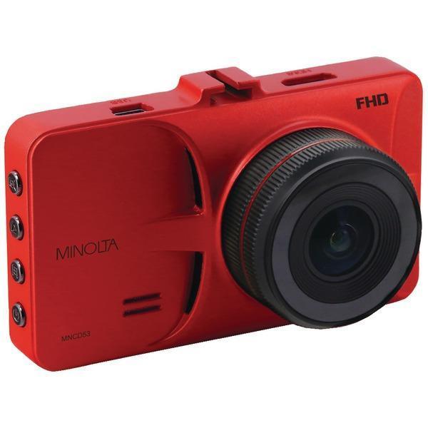12.0-Megapixel 1080p Full HD MNCD53 Car Camcorder (Red)-Cameras & Camcorders-JadeMoghul Inc.