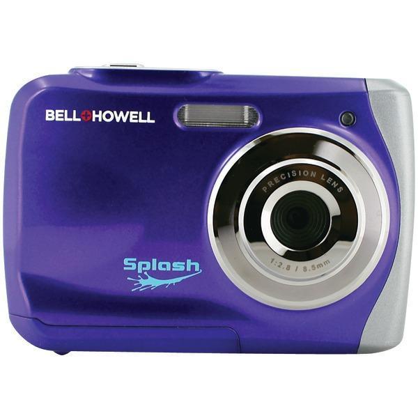 12.0-Megapixel WP7 Splash Waterproof Digital Camera (Purple)-Cameras & Camcorders-JadeMoghul Inc.