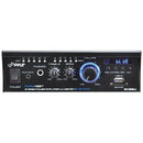 120-Watt Mini Blue Series Bluetooth(R) Stereo Power Amp-Receivers & Amplifiers-JadeMoghul Inc.
