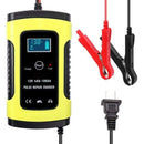 12V 6A Full Automatic Car Battery Charger Power Pulse Repair Chargers Wet Dry Lead Acid Battery-chargers Digital LCD Display JadeMoghul Inc.