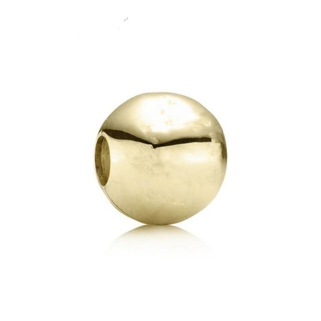 14K Solid Gold Butterfly Cherry Blossom Charms clip beads Fit 925 sterling silver bracelets necklace DIY Assessories GD041-GD055-JadeMoghul Inc.