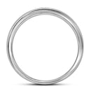 14kt White Gold Women's Round Diamond Slender Halo Bridal Wedding Engagement Ring Band Set 1/2 Cttw - FREE Shipping (US/CAN)-Gold & Diamond Wedding Ring Sets-5-JadeMoghul Inc.