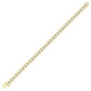 14kt Yellow Gold Women's Diamond Tennis Bracelet 5.00 Cttw-Gold & Diamond Bracelets-JadeMoghul Inc.