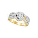 14kt Yellow Gold Women's Round Diamond Solitaire Bridal Wedding Engagement Ring 1.00 Cttw - FREE Shipping (US/CAN)-Gold & Diamond Engagement & Anniversary Rings-6-JadeMoghul Inc.