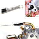 15/5Pcs Car Carburetor Carbon Dirt Jet Remove Cleaning Needles+Brushes Clean tools tubing Scavenging Clogging Janitorial Supplie AExp
