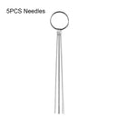 15/5Pcs Car Carburetor Carbon Dirt Jet Remove Cleaning Needles+Brushes Clean tools tubing Scavenging Clogging Janitorial Supplie AExp