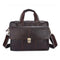 15 Inch Fashion Laptop Bag Men's Genuine Leather Briefcase Men Travel Business Bag Office Documents Bags-Brown-JadeMoghul Inc.