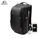 15" Laptop Backpack - External USB Computer Backpacks - Anti-Theft Waterproof Bag-Model B Black-China-17 Inch-JadeMoghul Inc.