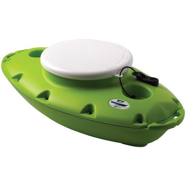 15-Quart PuP Floating Cooler (Green)-Camping, Hunting & Accessories-JadeMoghul Inc.