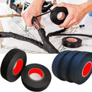 15M Heat-resistant Flame Retardant Fabric Tape Coroplast Adhesive Cloth Tape For Car Cable Harness Wiring Loom Protection