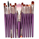 15PCs Makeup Brush Set Cosmetict Makeup For Face Make Up Tools Women Beauty  Professional Foundation Blush Eyeshadow Consealer AExp
