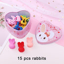 15pcs/Set Girls Cute Colorful Cartoon Small Hair Claws Lovely Children Gifts Hair Clips Headband Kids Fashion Hair Accessories AExp
