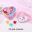 15pcs/Set Girls Cute Colorful Cartoon Small Hair Claws Lovely Children Gifts Hair Clips Headband Kids Fashion Hair Accessories AExp