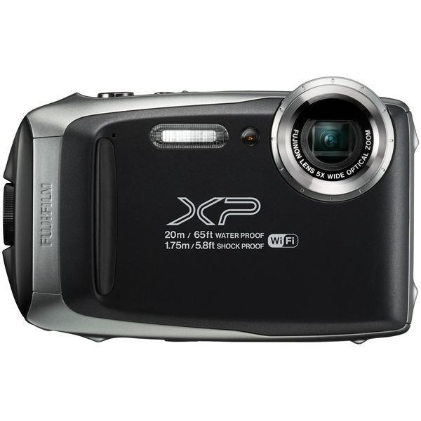 16.4-Megapixel FinePix(R) XP130 Digital Camera (Dark Silver)-Cameras & Camcorders-JadeMoghul Inc.
