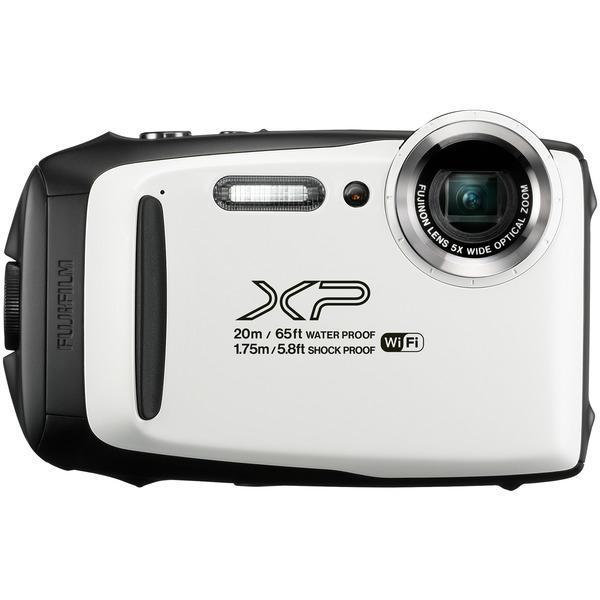16.4-Megapixel FinePix(R) XP130 Digital Camera (White)-Cameras & Camcorders-JadeMoghul Inc.