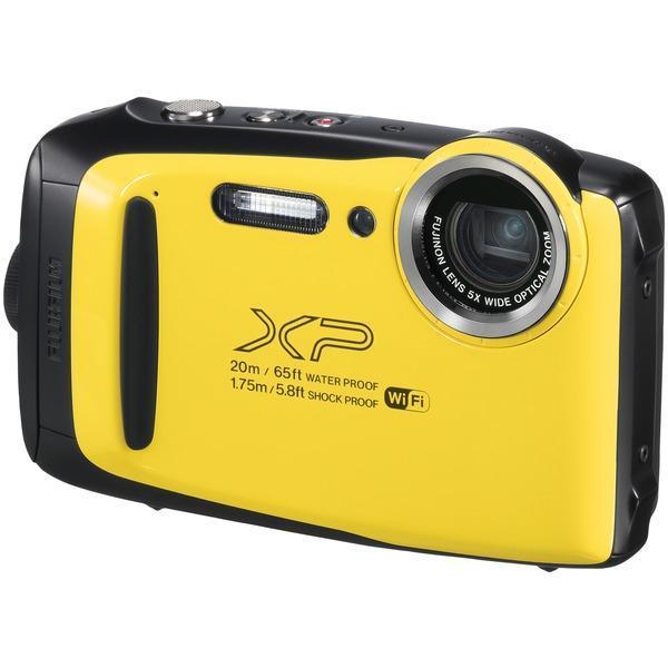 16.4-Megapixel FinePix(R) XP130 Digital Camera (Yellow)-Cameras & Camcorders-JadeMoghul Inc.