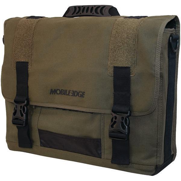 17.3" ECO Messenger Bag (Green)-Cases, Covers & Sleeves-JadeMoghul Inc.