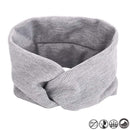 17KM 13 Color Cotton Headband For Women Girl Baby Headband 2020 Elastic Knot Headbands Twist Fashion Cross Hair Accessories AExp
