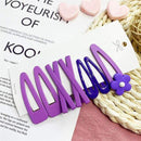 17KM Baby Girls Cartoon Hairpin For Women Children Rainbow Hair Clip Kids Flower Candy Fruit Barrette Hair Accessories AExp