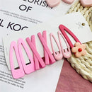 17KM Baby Girls Cartoon Hairpin For Women Children Rainbow Hair Clip Kids Flower Candy Fruit Barrette Hair Accessories AExp