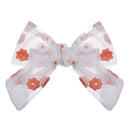 17KM Fashion Big Bow Hairpin Cute Red Barrette Pink Hair Clip Women Girls BB Hairgrip Korean Oversize Floral Hair Accessories AExp