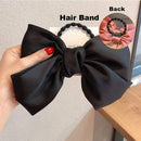 17KM Fashion Big Bow Hairpin Cute Red Barrette Pink Hair Clip Women Girls BB Hairgrip Korean Oversize Floral Hair Accessories AExp