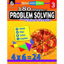 180 DAY PROBLEM SOLVING GR3 WORKBK-Learning Materials-JadeMoghul Inc.